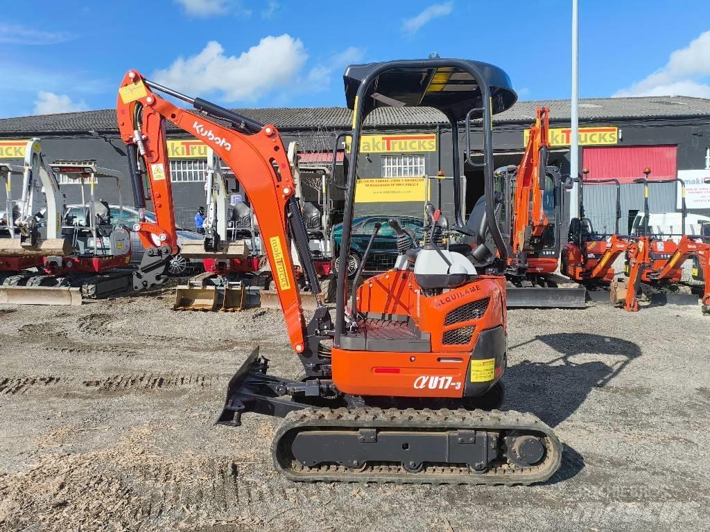 Kubota U 17-3 Mini ekskavatoriai < 7 t