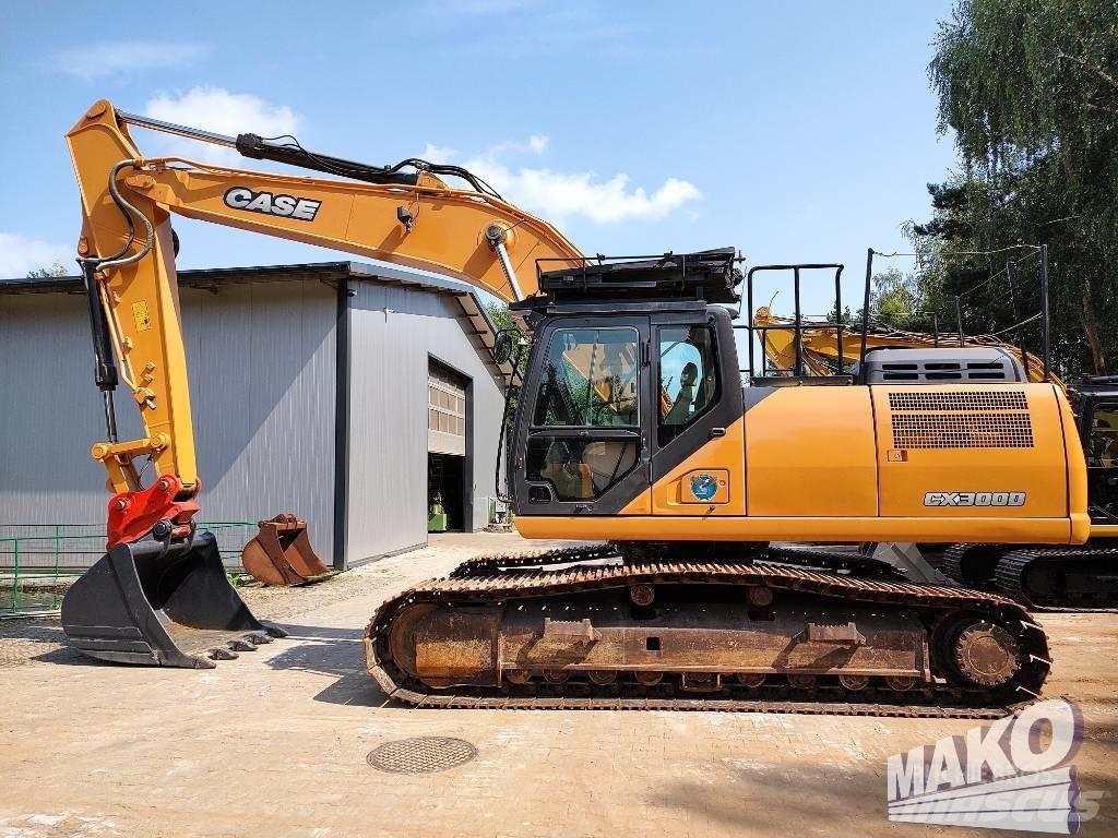 CASE CX 300 D Vikšriniai ekskavatoriai