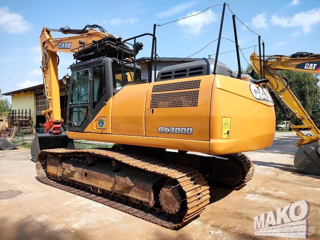 CASE CX 300 D Vikšriniai ekskavatoriai