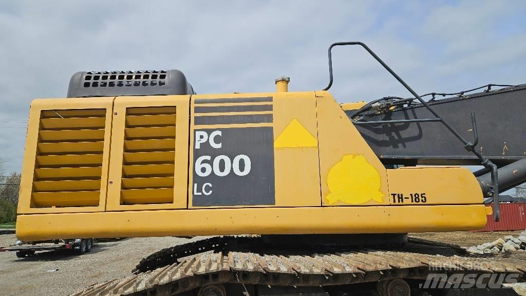 Komatsu PC600 LC-6 Vikšriniai ekskavatoriai