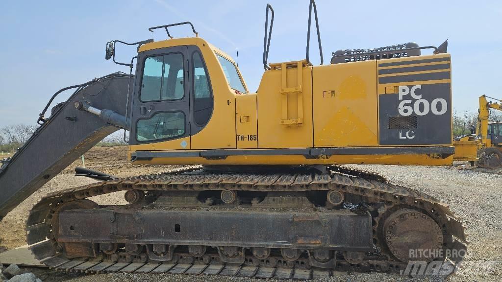 Komatsu PC600 LC-6 Vikšriniai ekskavatoriai