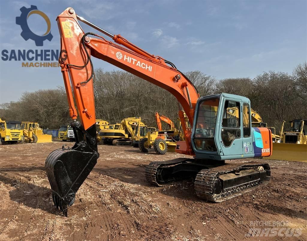 Hitachi EX 120 Vikšriniai ekskavatoriai