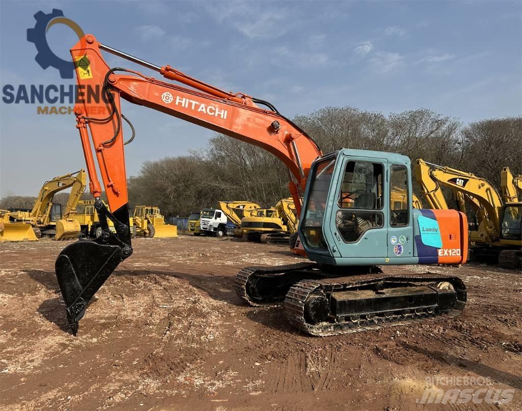 Hitachi EX 120 Vikšriniai ekskavatoriai