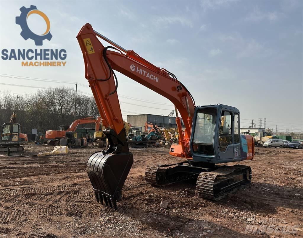 Hitachi EX 120 Vikšriniai ekskavatoriai