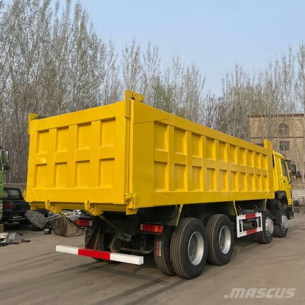 Howo 371 8x4 Savivarčių priekabų vilkikai