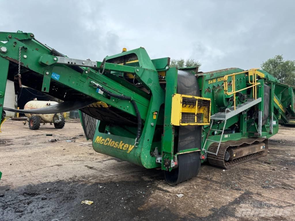 McCloskey R155 Mobilūs sietai