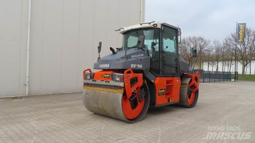 Hamm DV +90i VO-S Porinių būgnų volai