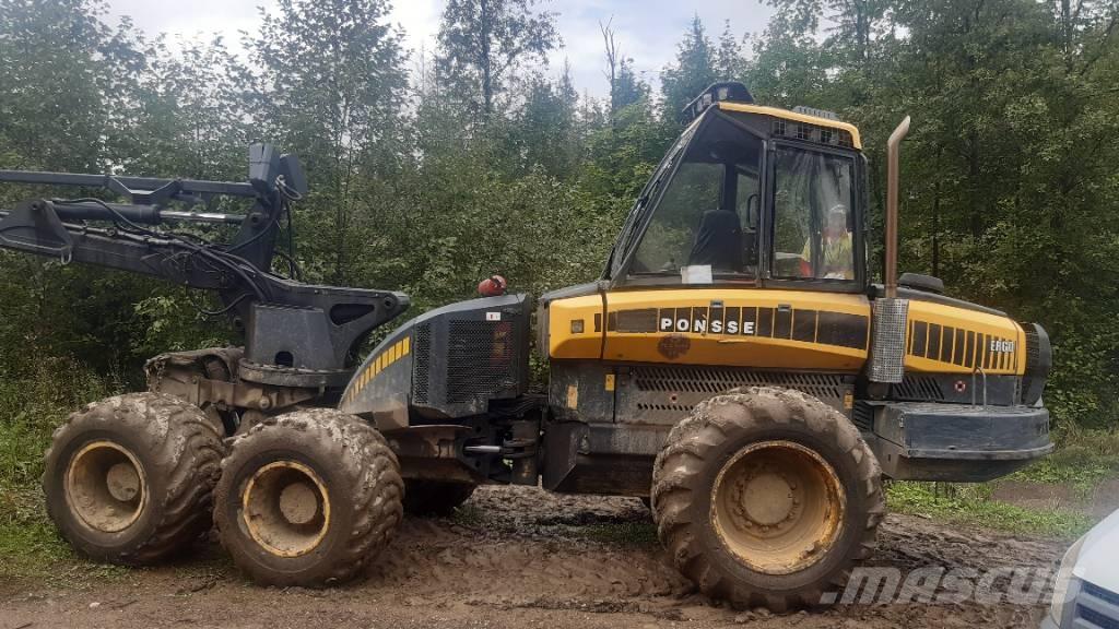 Ponsse Ergo 6W Miško technika (Harvesteriai)