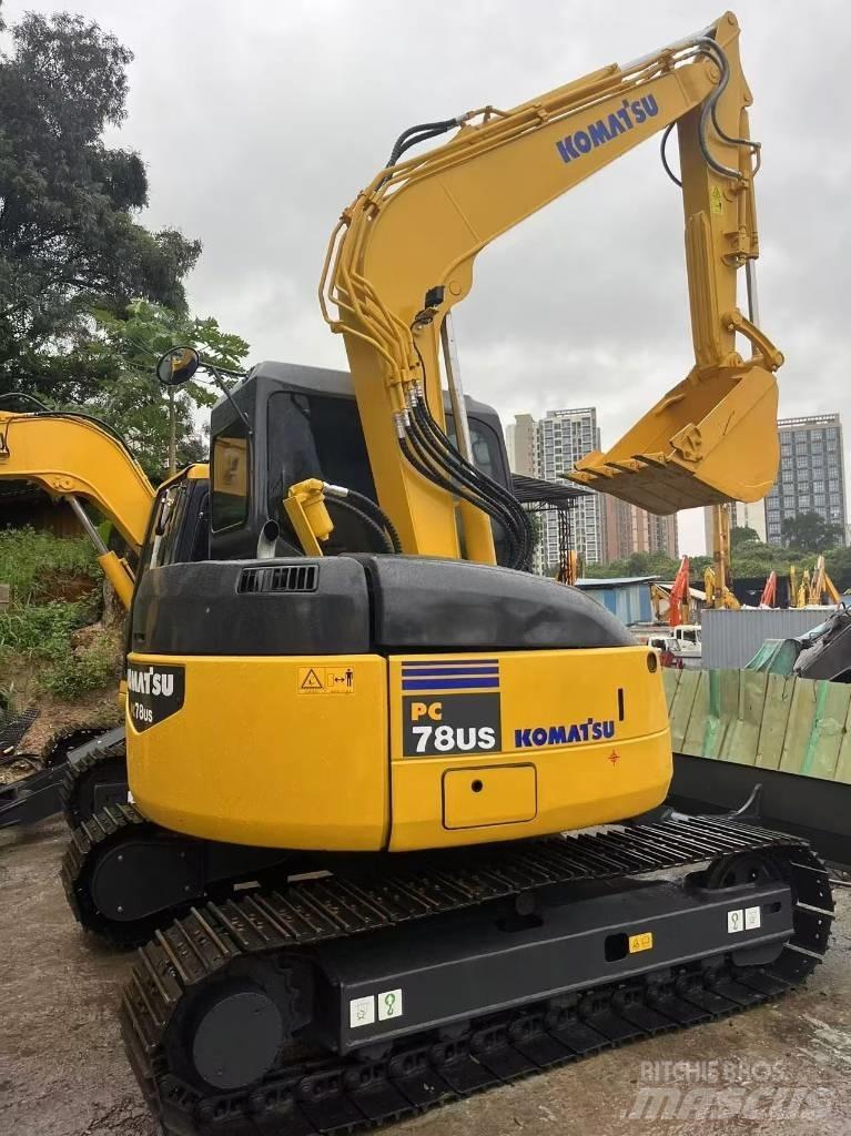Komatsu PC 78 US Vikšriniai ekskavatoriai