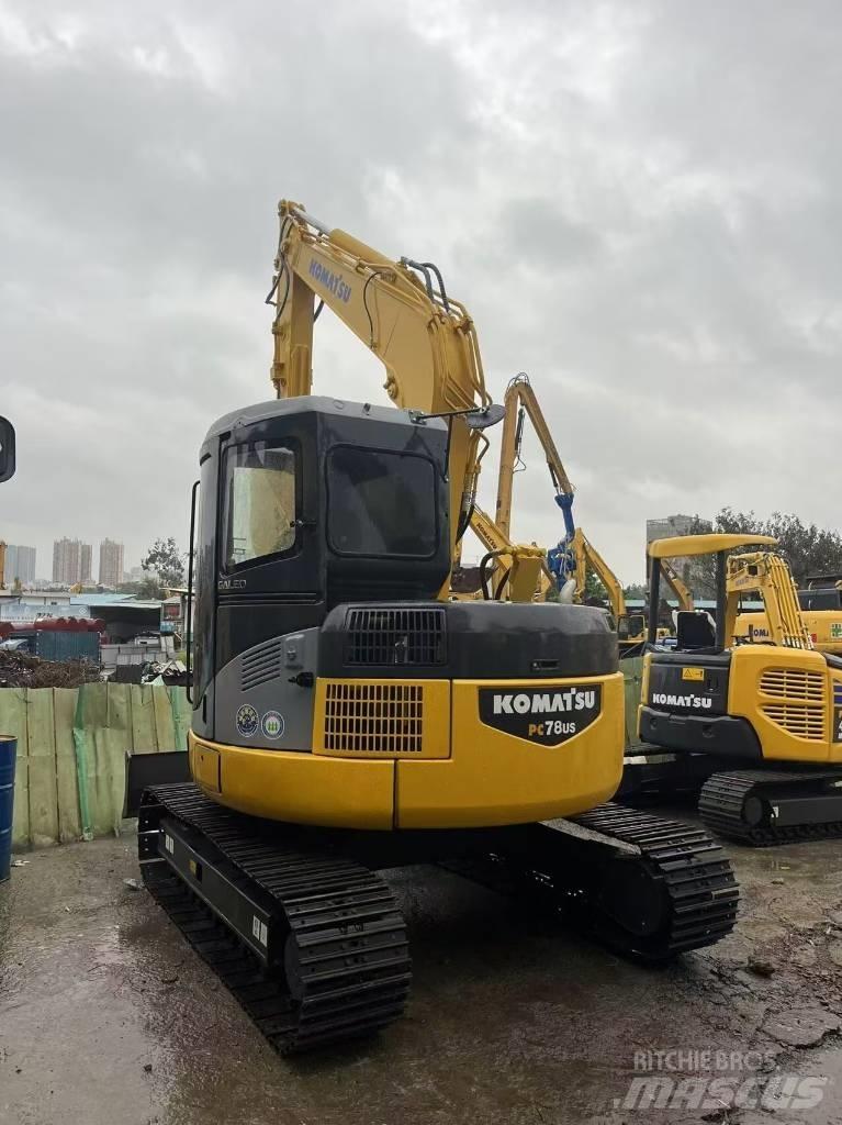 Komatsu PC 78 US Vikšriniai ekskavatoriai