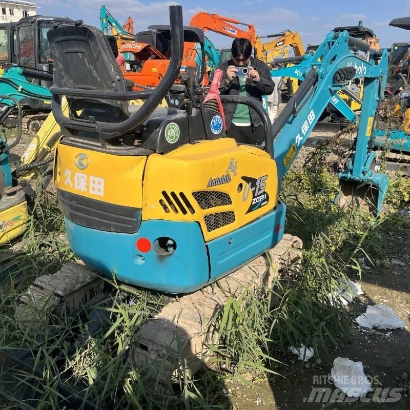 Kubota U 15 Mini ekskavatoriai < 7 t