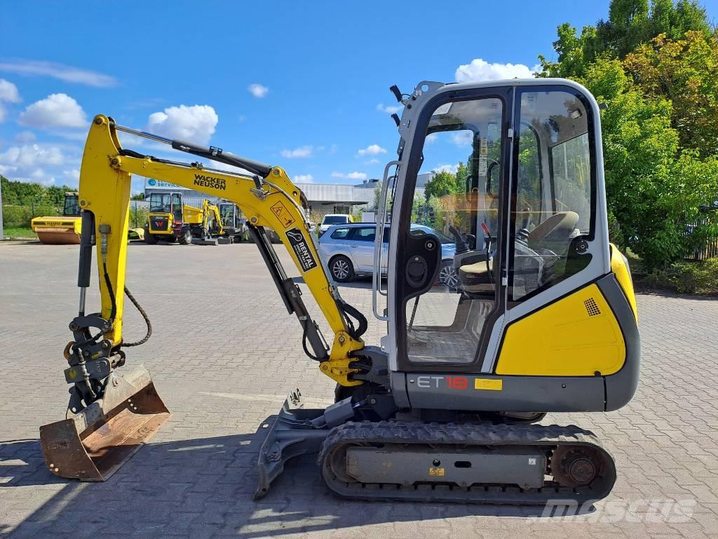 Wacker Neuson ET18 Vikšriniai ekskavatoriai