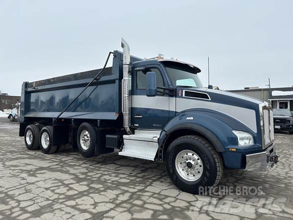 Kenworth T880 Savivarčių priekabų vilkikai