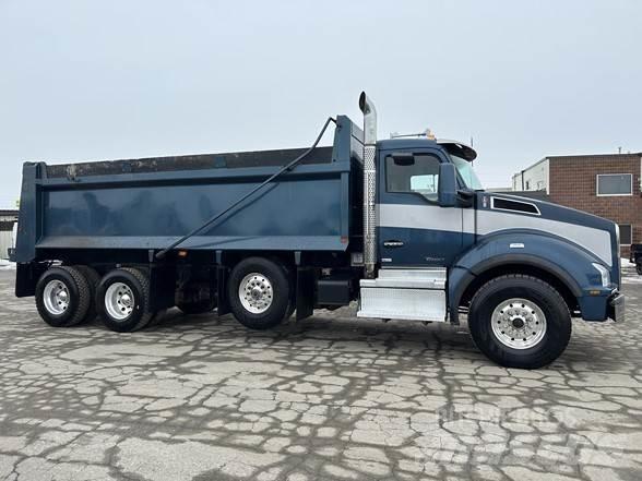 Kenworth T880 Savivarčių priekabų vilkikai
