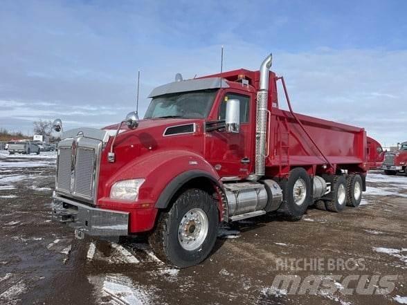 Kenworth T880 Savivarčių priekabų vilkikai