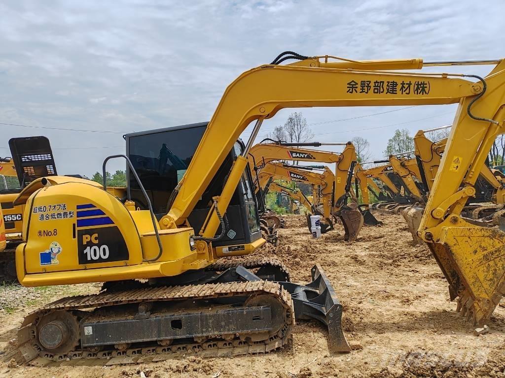 Komatsu PC 100 Vikšriniai ekskavatoriai