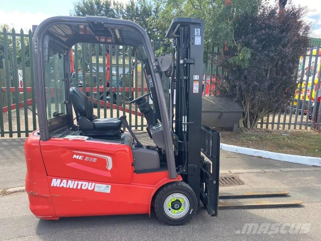 Manitou ME 316 Elektriniai šakiniai krautuvai