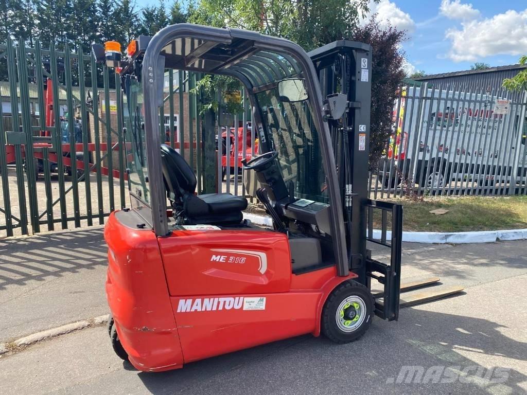 Manitou ME 316 Elektriniai šakiniai krautuvai