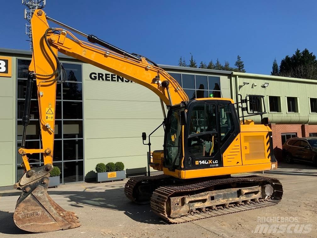 JCB 140X LC Vikšriniai ekskavatoriai