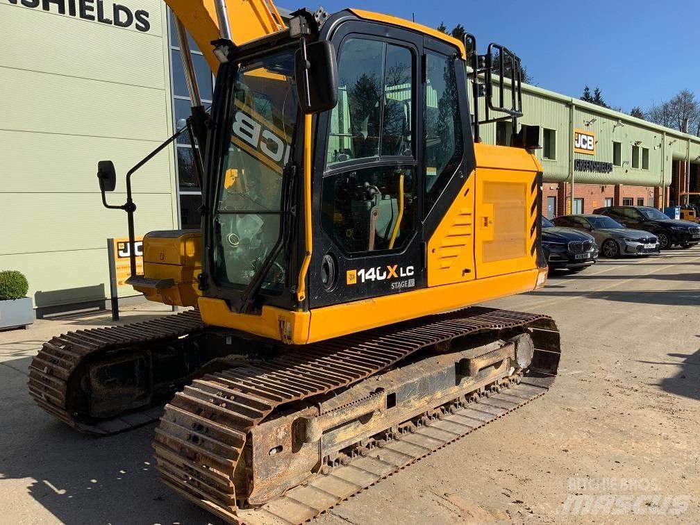 JCB 140X LC Vikšriniai ekskavatoriai