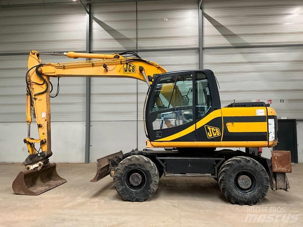 JCB JS 145 W Ratiniai ekskavatoriai