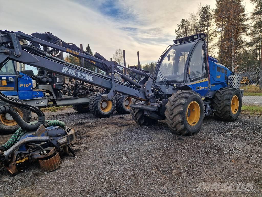 Rottne H8D Miško technika (Harvesteriai)
