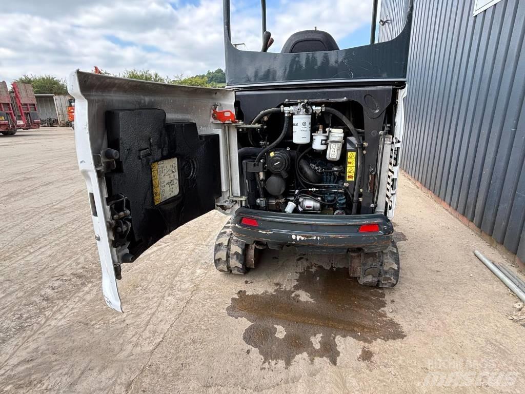 Bobcat E 17 Mini ekskavatoriai < 7 t