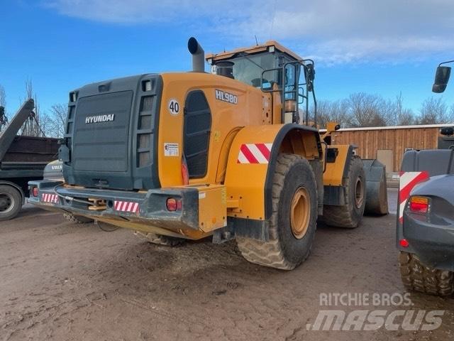 Hyundai HL 980 Naudoti ratiniai krautuvai
