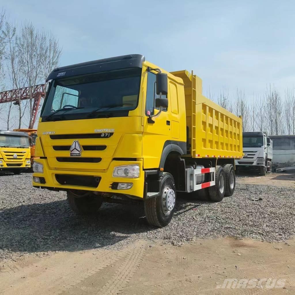 Howo 371 6x4 Savivarčių priekabų vilkikai