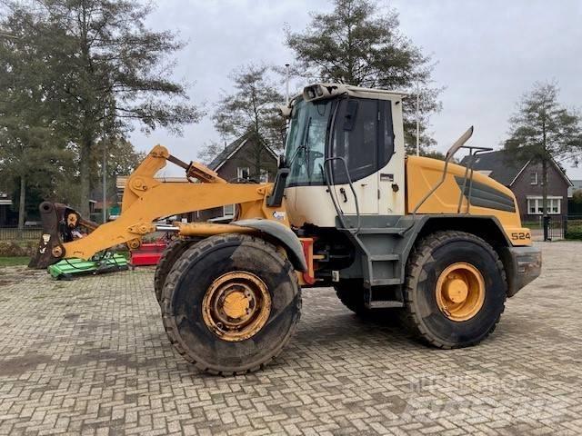 Liebherr 524 Naudoti ratiniai krautuvai