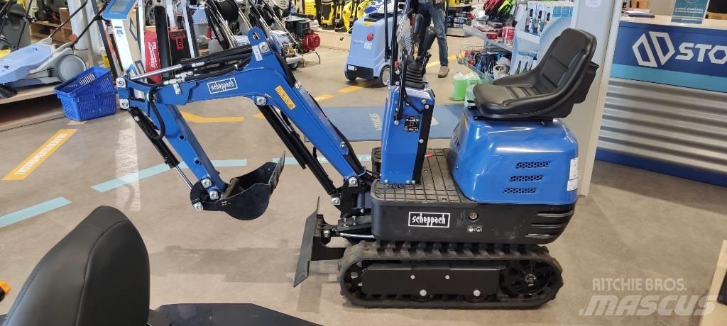  Scheppach Exc815 Mini ekskavatoriai < 7 t
