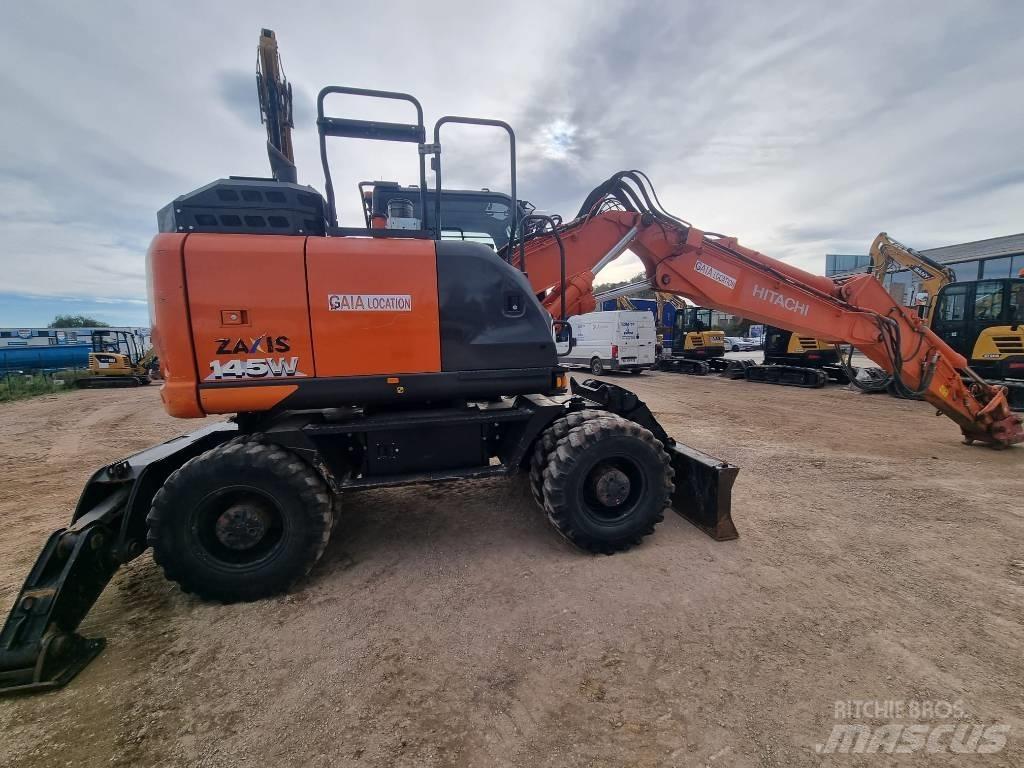 Hitachi ZX145W Ratiniai ekskavatoriai