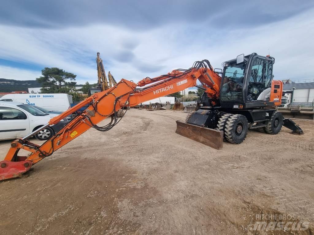 Hitachi ZX145W Ratiniai ekskavatoriai