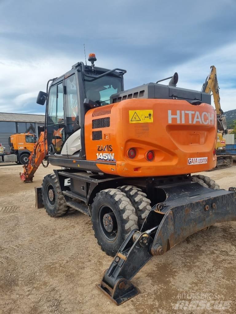 Hitachi ZX145W Ratiniai ekskavatoriai