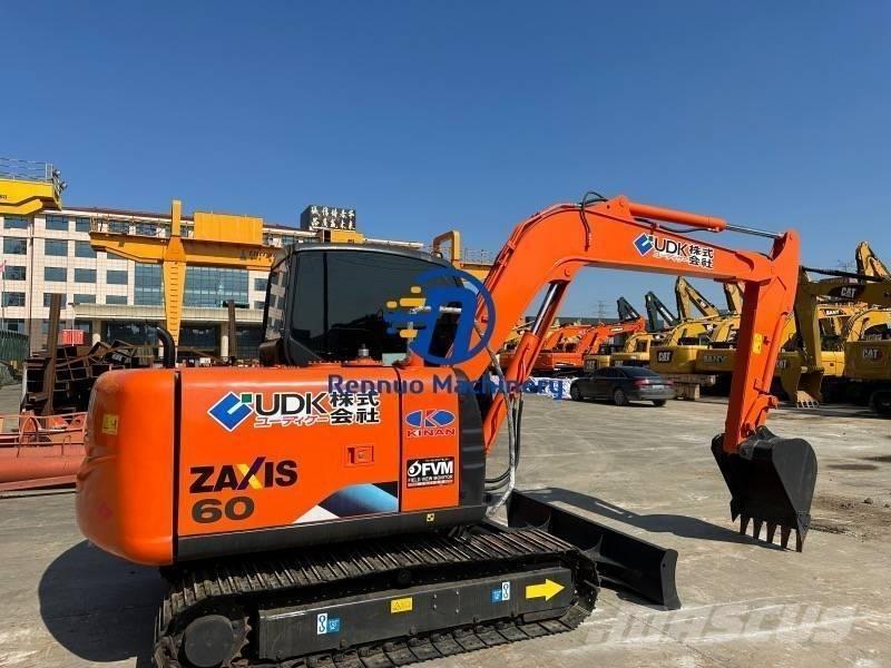 Hitachi ZX60 Mini ekskavatoriai < 7 t