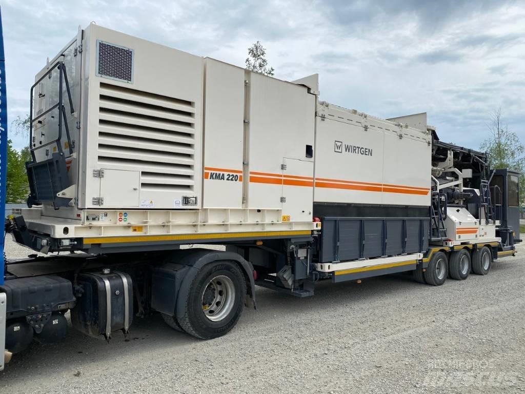 Wirtgen KMA220 Asfalto maišymo technika
