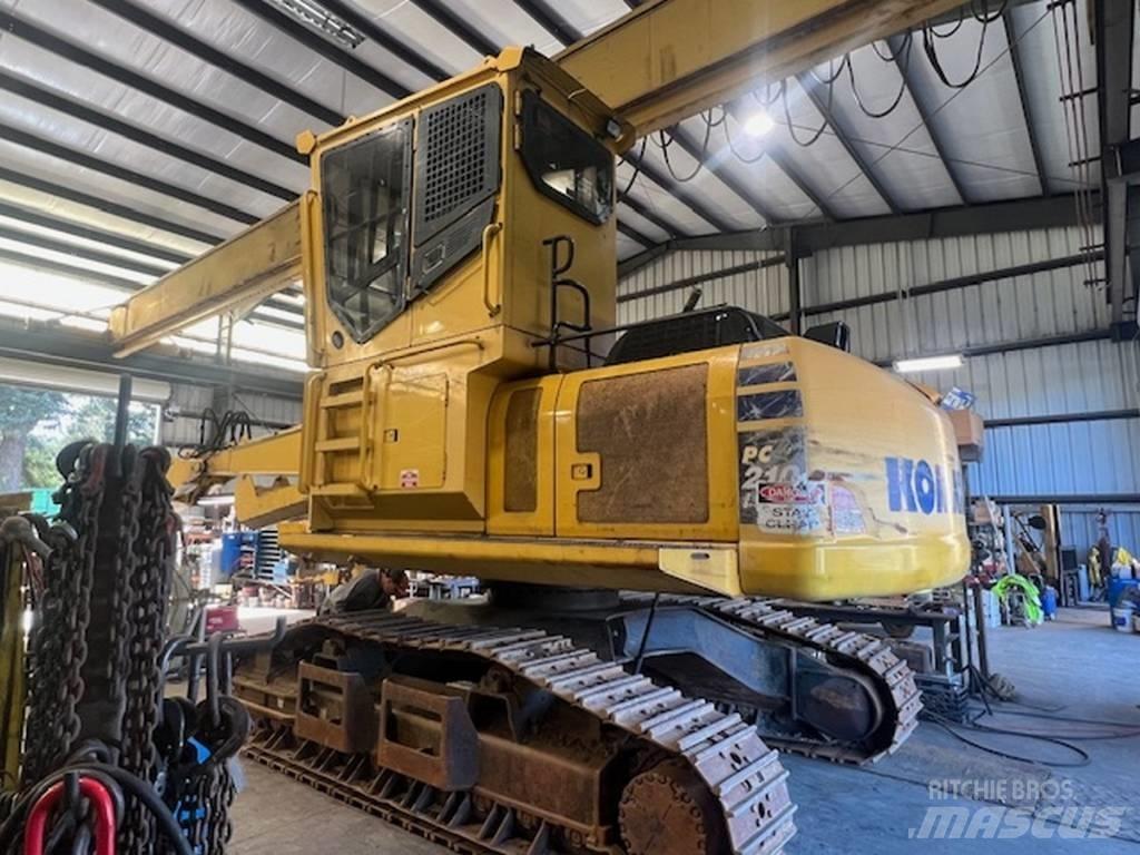 Komatsu PC210LL-10 Strėliniai krautuvai