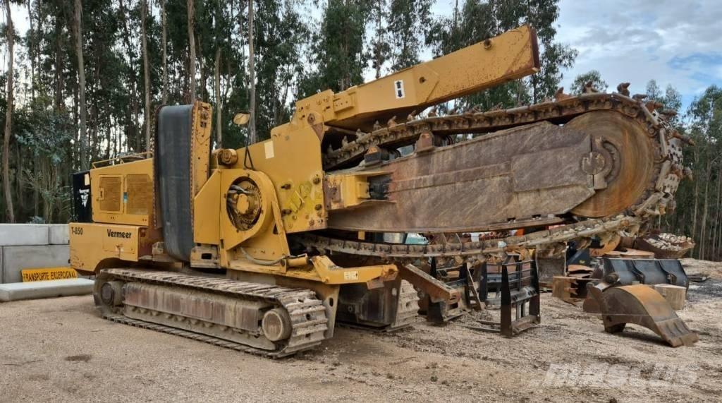 Vermeer T850 Tranšėjų ekskavatoriai