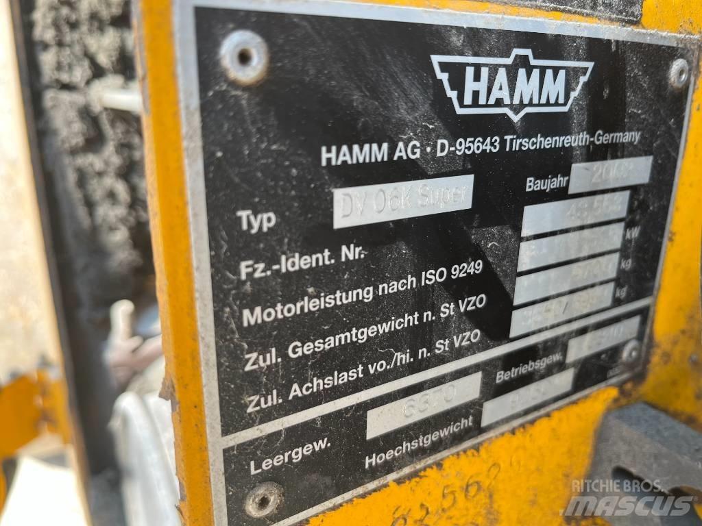 Hamm DV06K Super Kombinuoti volai