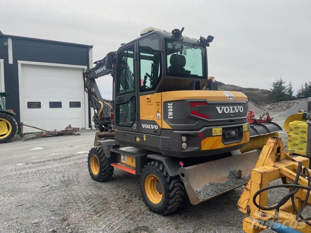 Volvo EW 60 Ratiniai ekskavatoriai