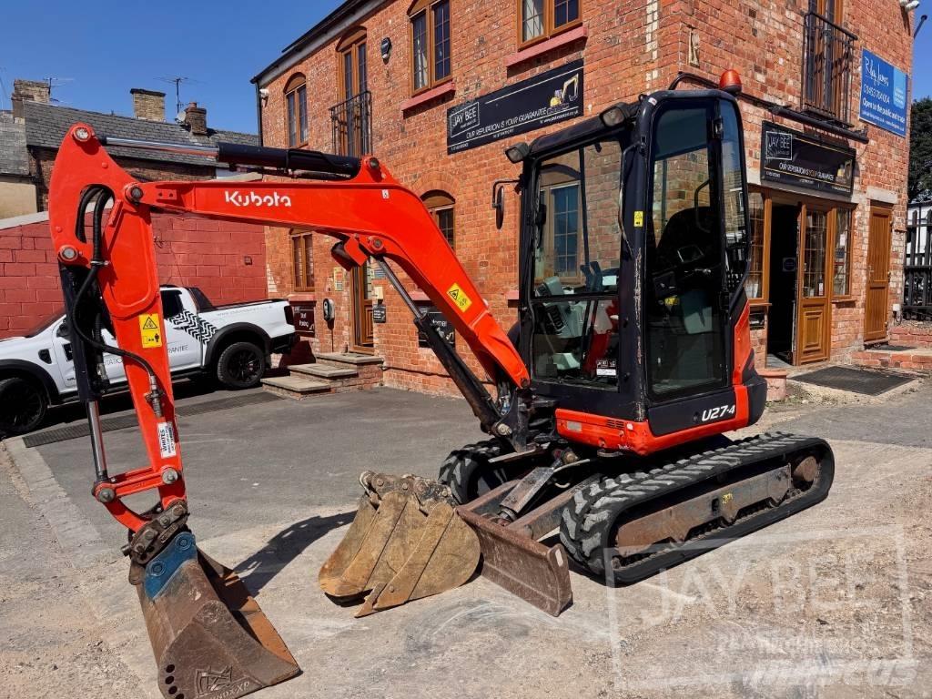 Kubota U 27-4 Mini ekskavatoriai < 7 t