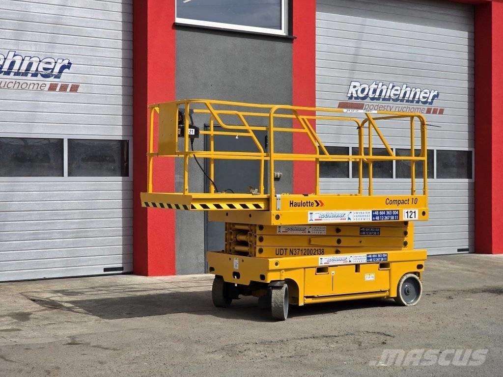Haulotte Compact 10 Žirkliniai keltuvai