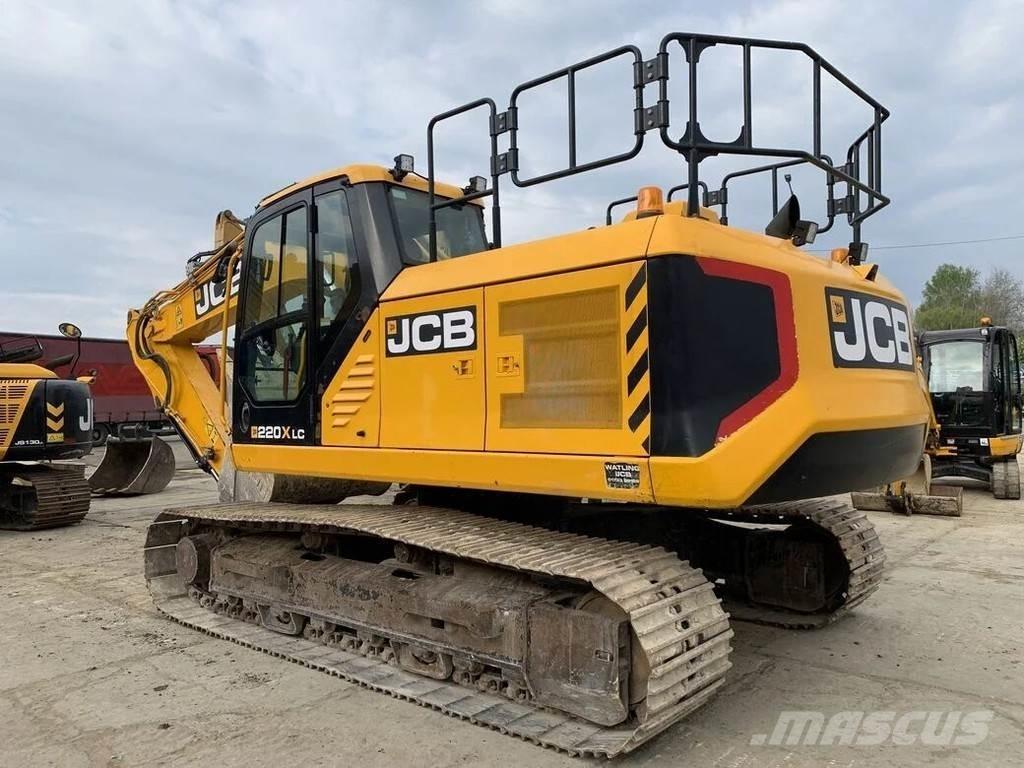 JCB JS220X Vikšriniai ekskavatoriai