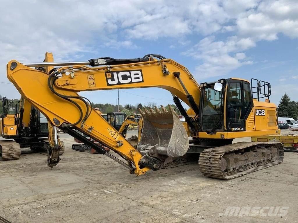 JCB JS220X Vikšriniai ekskavatoriai