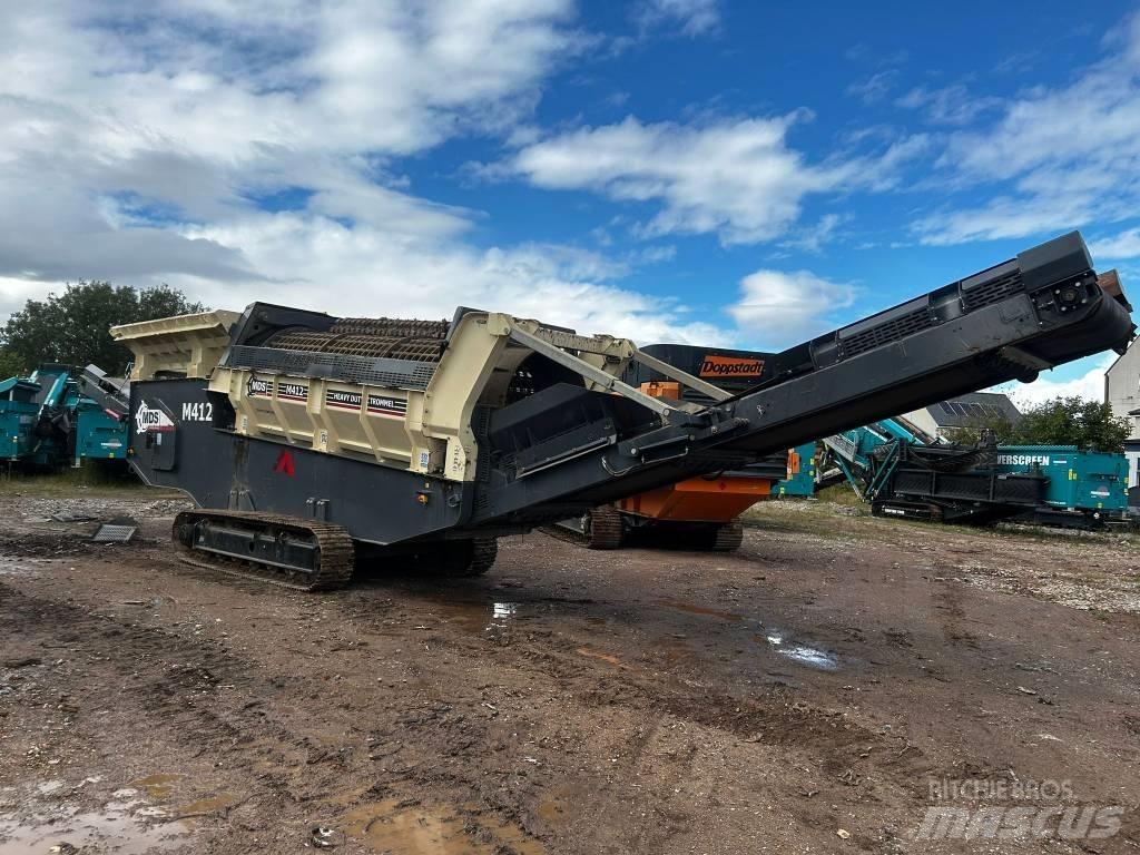 Terex MDS 412 Cilindriniai rotaciniai sietai