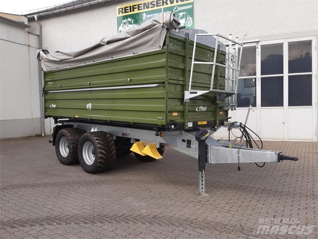 Fliegl TDK 160-88 Savivartės priekabos