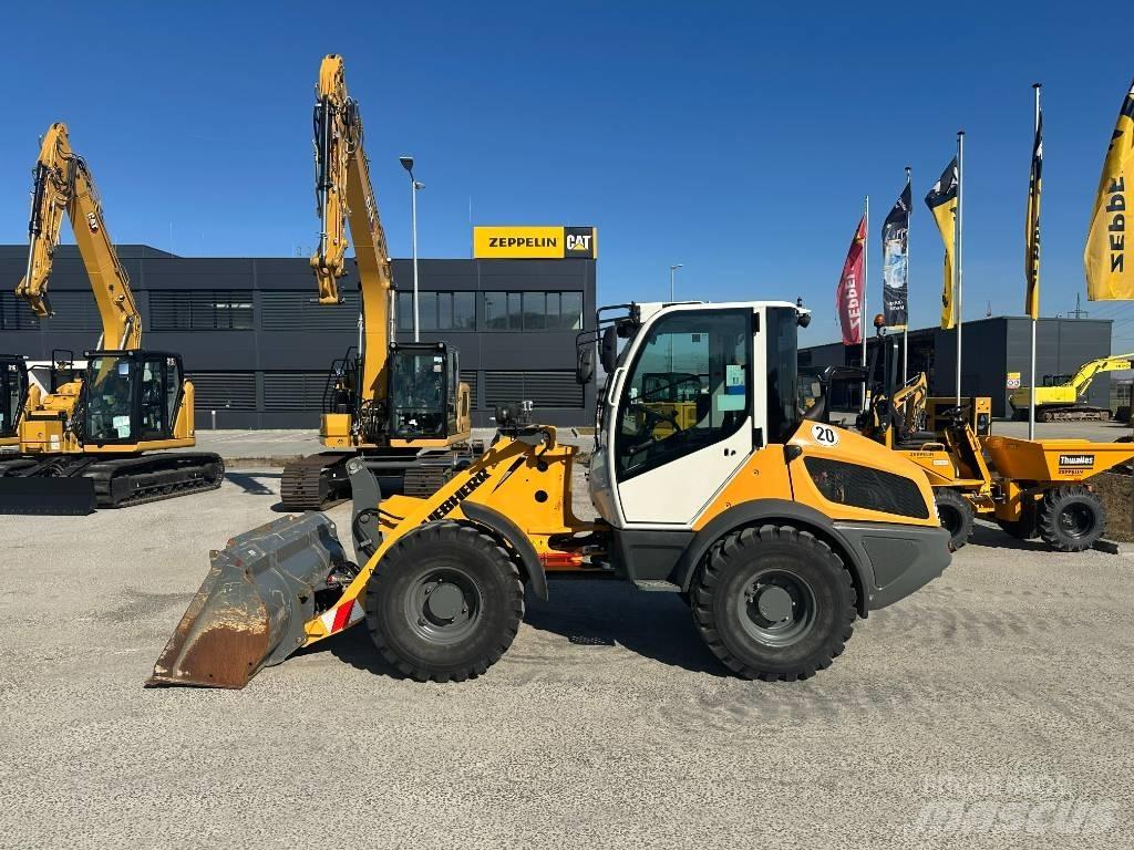 Liebherr L 506 Naudoti ratiniai krautuvai