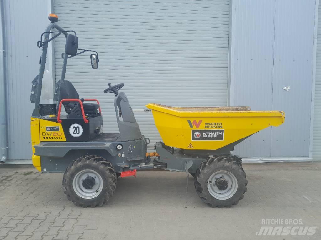 Wacker Neuson DW 20 Statybiniai savivarčiai sunkvežimiai