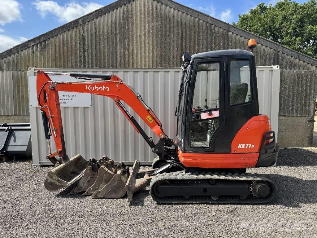 Kubota KX 71-3 Mini ekskavatoriai < 7 t