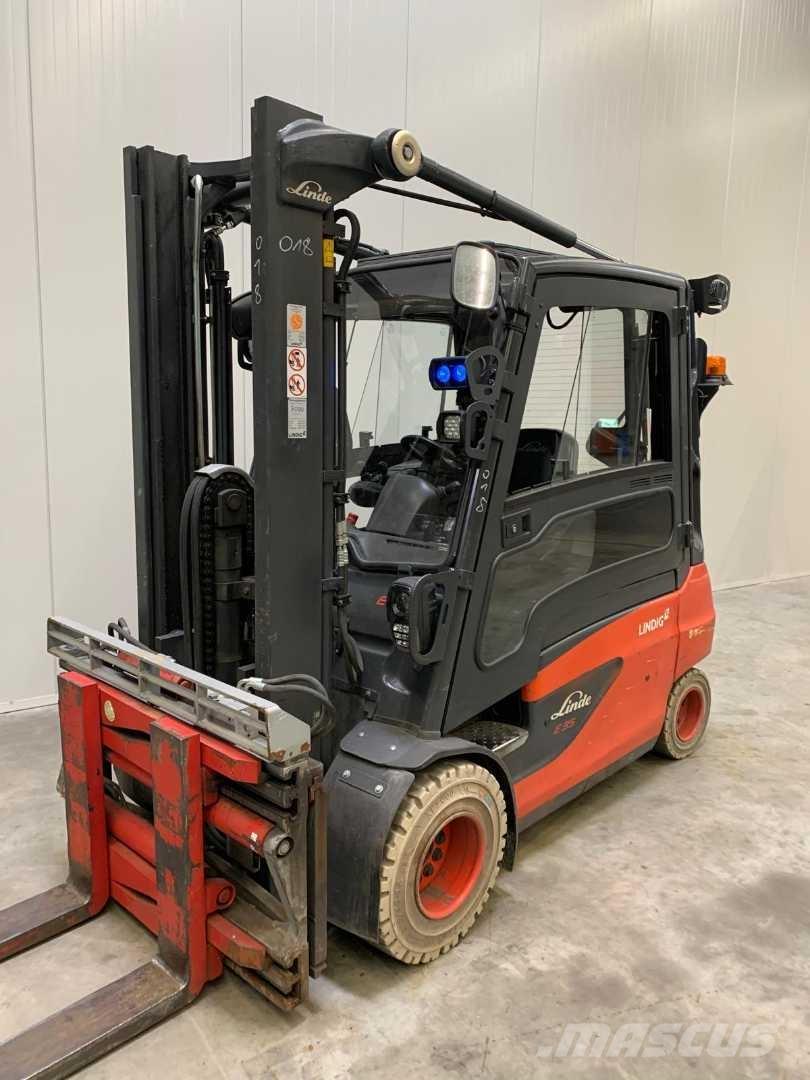 Linde E35L Elektriniai šakiniai krautuvai